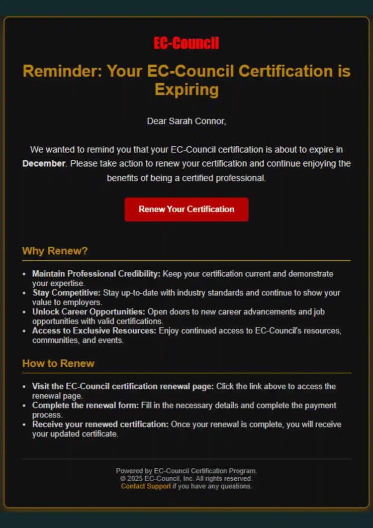 Phishing Template 7