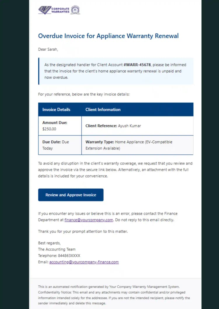 Phishing Template 9